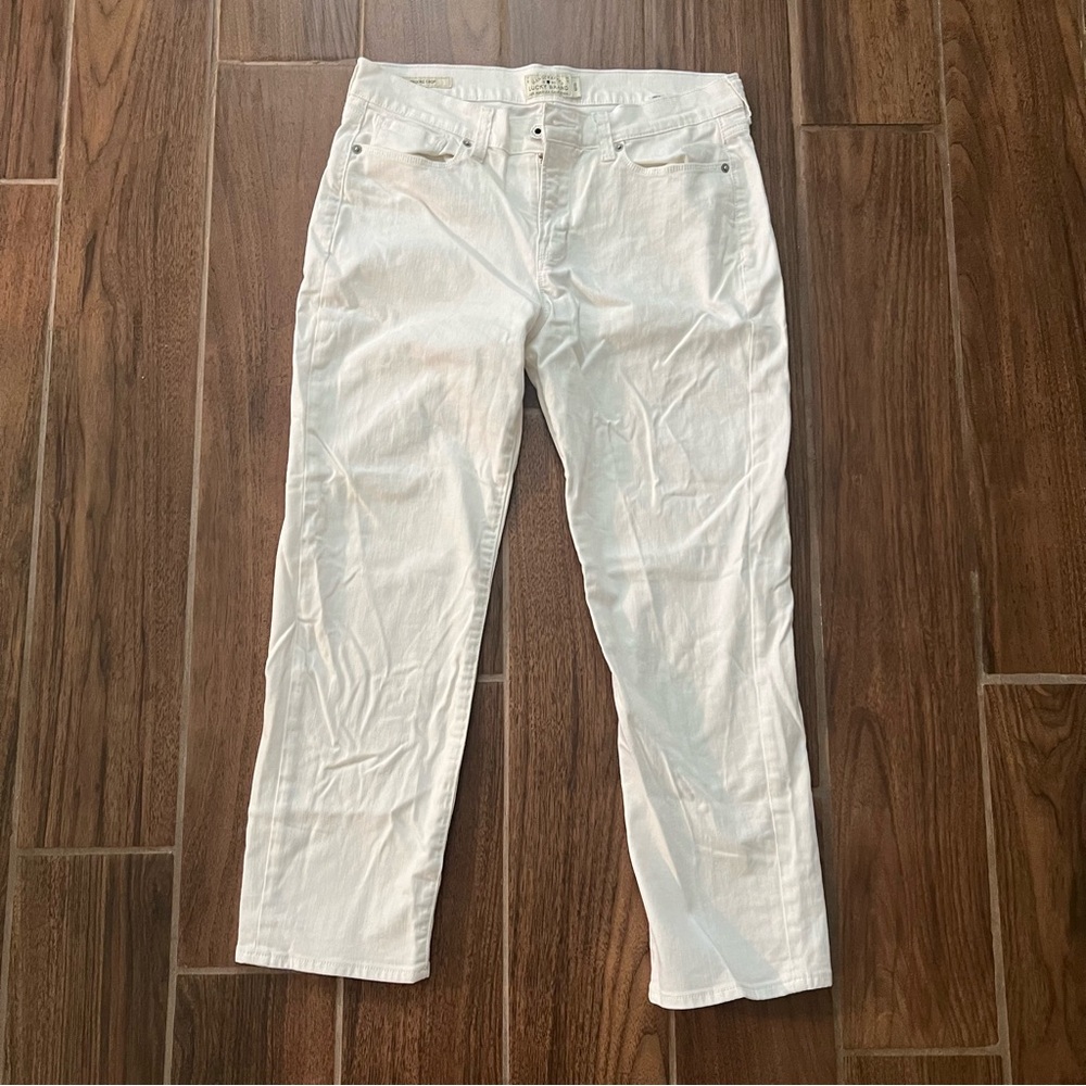 White Lucky Brand Jeans size 12